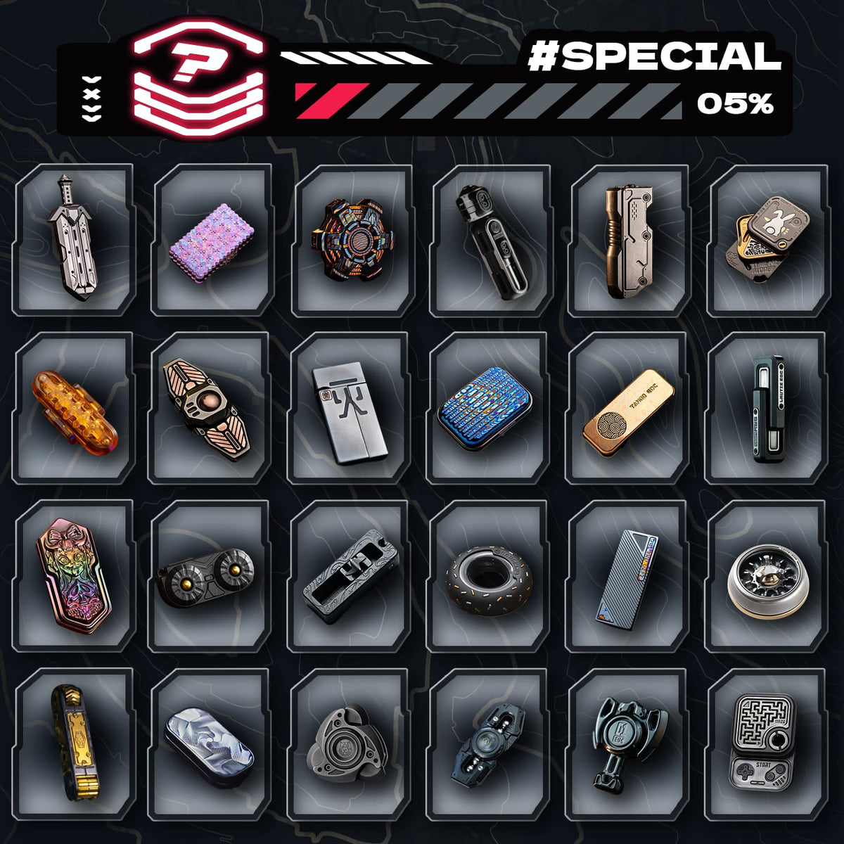 Exotic Mystery Fidget Box