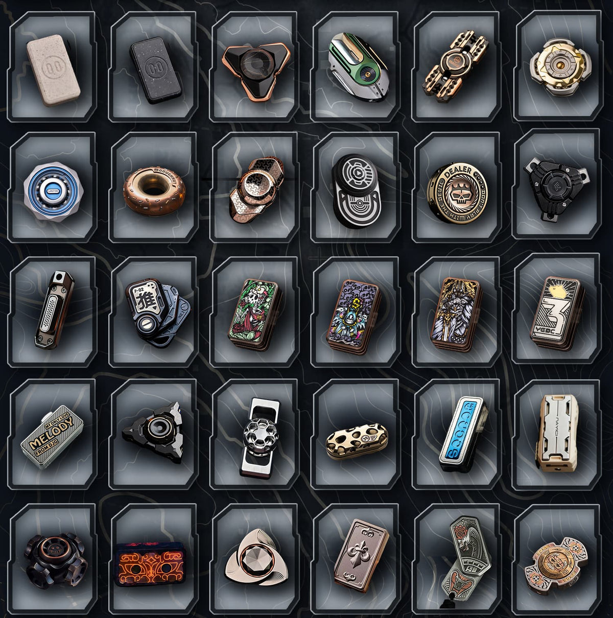 Exotic Mystery Fidget Box