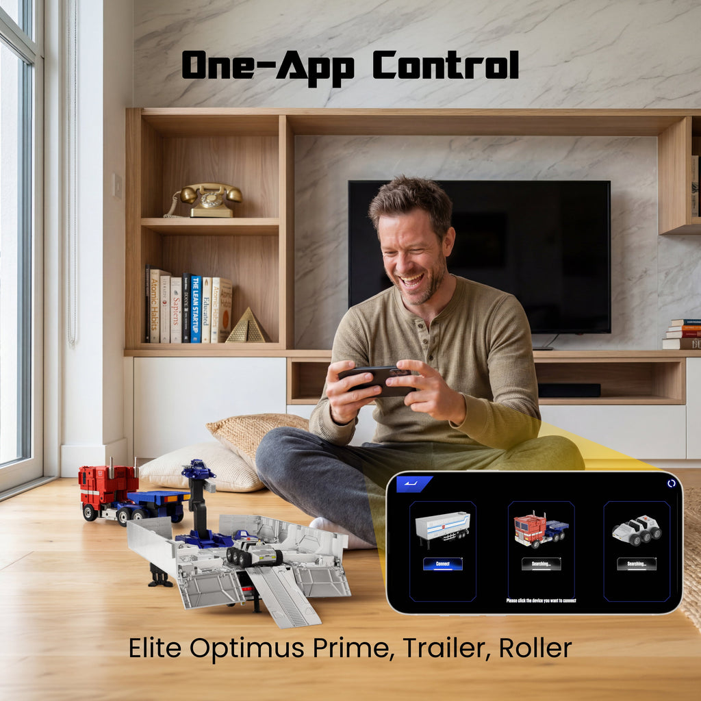 Robosen Elite Optimus Prime Trailer Kit