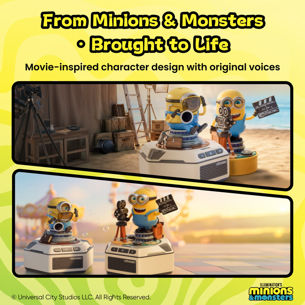 MINI Robot - Minions & Monsters James & Henry Collectible Robots